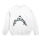 amom_amum☆彡のamom_amum 目 Crew Neck Sweatshirt