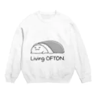 オフトゥンぐらし！のオフトゥンぐらし！ Crew Neck Sweatshirt