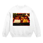 piyotownの高級日本食料理屋 Crew Neck Sweatshirt