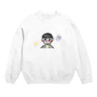 遅延に愛された優香おじさん👨🏻のモブ君のグッズ Crew Neck Sweatshirt