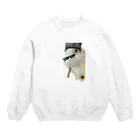 world53のひまわりギャングスタ Crew Neck Sweatshirt