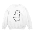 はくまいのはくまい Crew Neck Sweatshirt