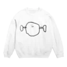 はくまいのおにく Crew Neck Sweatshirt