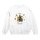 Andiamoのクリスとマス（淡色用） Crew Neck Sweatshirt