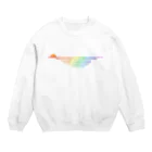 ASCENCTION by yazyのHORIZON -RAINBOW- (21/12) Crew Neck Sweatshirt