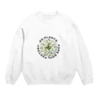 Plants Growth Diary　　　　　　　　　　＃プランツグロースダイアリー＃のOG PLANTS オリジナル Crew Neck Sweatshirt