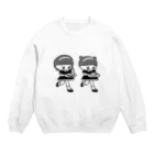 モニョチタポミチのウエイトレス Crew Neck Sweatshirt