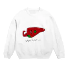 えのきのゾンビレバー Crew Neck Sweatshirt