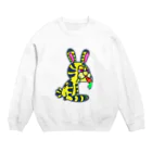 ズビのあたまのなかの寅年の兎ちゃん Crew Neck Sweatshirt