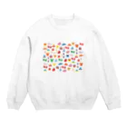 puikkoの北欧風イラスト　装身具 Crew Neck Sweatshirt