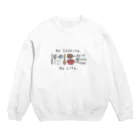 NeguseのNo Cooking,No Life. Crew Neck Sweatshirt