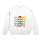 akink(ｱｷﾝｺ)のオカメだらけ Crew Neck Sweatshirt