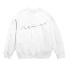 rinnmiのnemui Crew Neck Sweatshirt