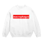 十織のお店のmacrophages Crew Neck Sweatshirt