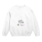 Free guys. の小さなしあわせ Crew Neck Sweatshirt