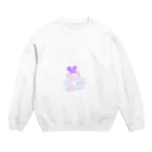 Free guys. の夢の国 Crew Neck Sweatshirt