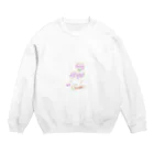 Free guys. のジャパニーズガール1 Crew Neck Sweatshirt