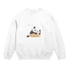 aiart aimiのメロンぱんだちゃん Crew Neck Sweatshirt