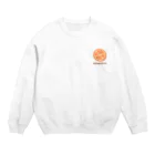 yoyokoのこちらは食べれません(みかん) Crew Neck Sweatshirt