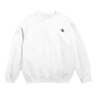 tamichanの雨の日も一緒にねむくん Crew Neck Sweatshirt