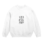 143の123456789!! Crew Neck Sweatshirt