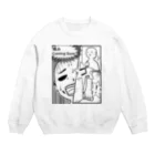 ナチュラルサトシのめへの痛み Coming Soon! Crew Neck Sweatshirt