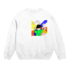 そらいろのおみせの⁉️ Crew Neck Sweatshirt