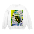 Higurashi430のクワガタ ☆ニジイロクワガタ☆ Crew Neck Sweatshirt