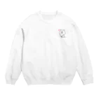 chococo_yuruusagiのゆるうさぎ はむはむ Crew Neck Sweatshirt