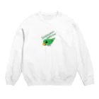 翼spirit 【翼スピリット】のサザナミインコ グリタン 参上！ Crew Neck Sweatshirt