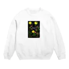 Art梨園（アトリエ）の闇夜の百合 Crew Neck Sweatshirt