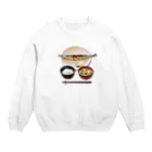 まる屋の朝ごはん定食 Crew Neck Sweatshirt