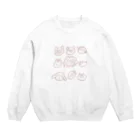 ろーすとはむのいきもの Crew Neck Sweatshirt