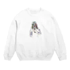 ポップヌードルの饒舌なシャベル Crew Neck Sweatshirt