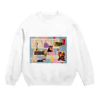 @y vino de circo.のあお001 Crew Neck Sweatshirt