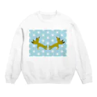 Amiの投扇興天狐-桔梗麻の葉- Crew Neck Sweatshirt