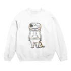 MIKAERUのヒョウモントカゲモドキさん Crew Neck Sweatshirt