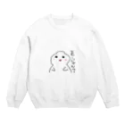 あらたの背景透過おもちくん Crew Neck Sweatshirt