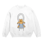 しおひがりの便器はまりねこ Crew Neck Sweatshirt