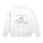 Dreaming Friendsのユニコーンとメル Crew Neck Sweatshirt