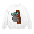 右手リアンうめもと公式のコアラのまさみ Crew Neck Sweatshirt