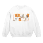 UNICA/ﾕﾆｶのboy　orange Crew Neck Sweatshirt