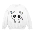 neko*neko*のねこうるり Crew Neck Sweatshirt