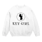 KEYGIRL.officialshopのkeygirl Crew Neck Sweatshirt