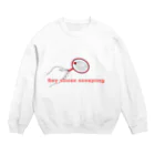 ヘンテコデザイン専門店　SYUNLABOの醤油差し掬い Crew Neck Sweatshirt