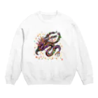 PUUTY LANDの百花繚乱 Crew Neck Sweatshirt