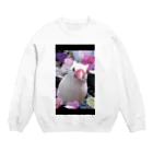 ﾎﾟｯﾎﾟのぶん猫しりーず Crew Neck Sweatshirt