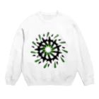 InterstellarのInterstellar 【惑星爆発(緑)】 Crew Neck Sweatshirt