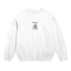 こまたろすのおみせ。のWhat happened ? Crew Neck Sweatshirt