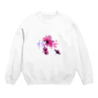 Kitarouの秋桜 Crew Neck Sweatshirt